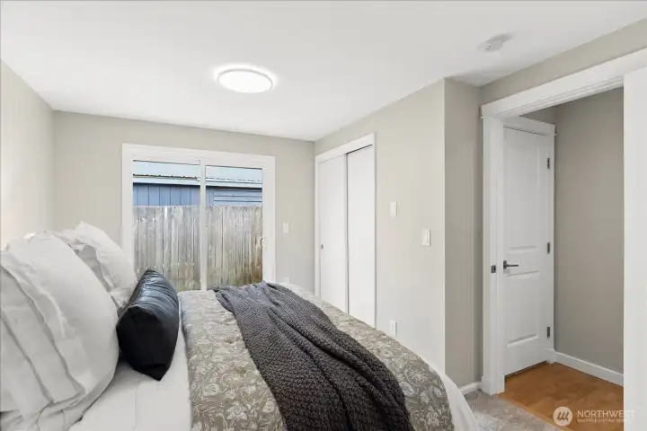 Guest bedroom #3 also has generous space.