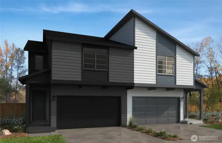 Exterior Rendering - Elevation and color scheme may vary