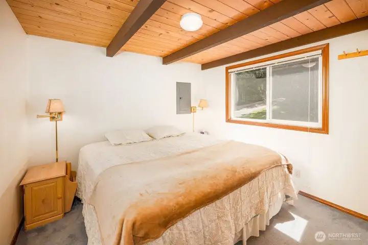 Primary bedroom on main floor.