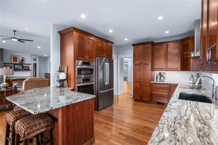 Bosch Appliances & Granite Counters