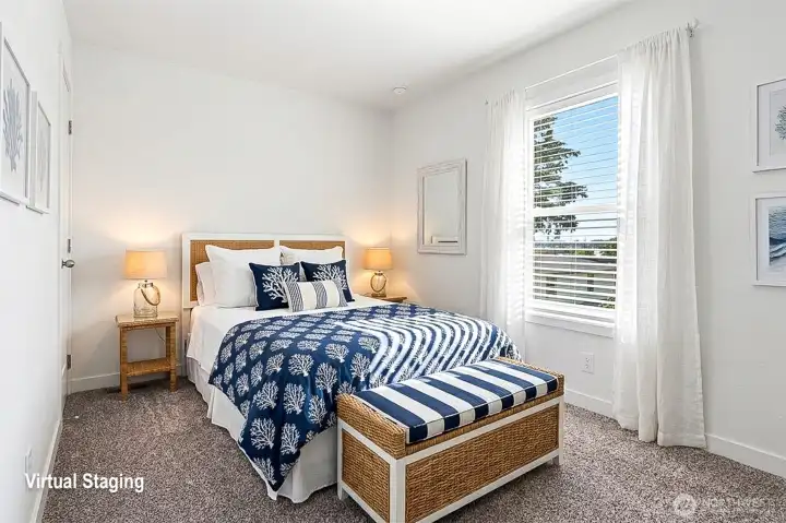 Virtually staged photo of one of the additional bedrooms Virtually staged photo of one of the additional bedrooms