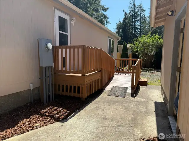 garage next to front door