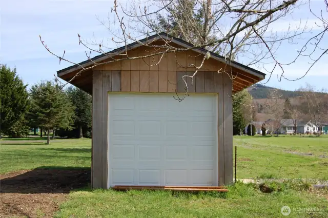Shed - garage door