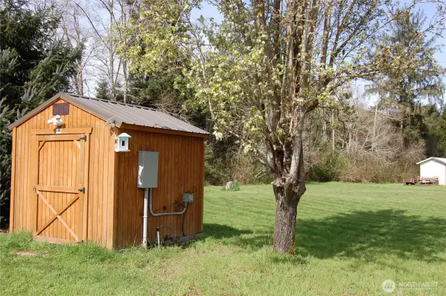 Pump House with Well in background