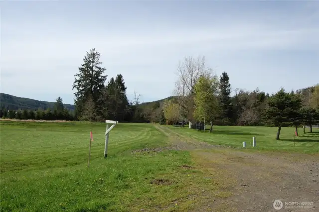 Driveway into property