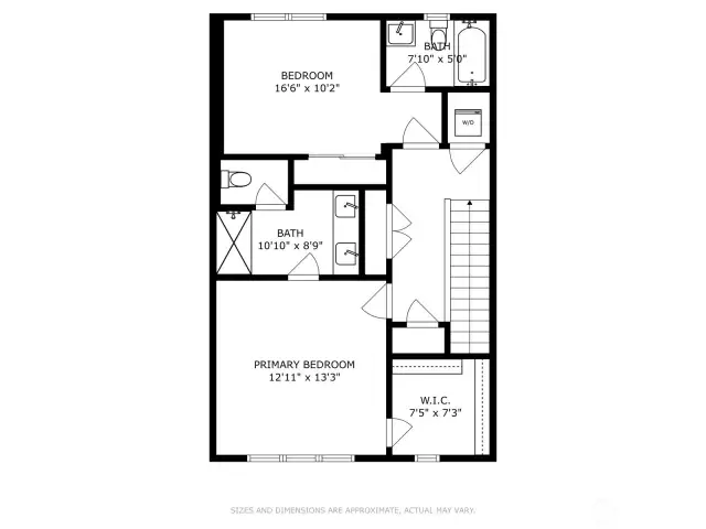 Bedrooms 3rd Level