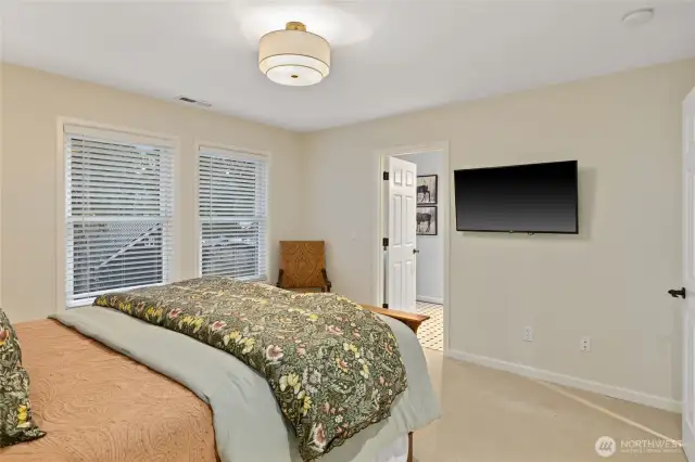 en suite upstairs bedroom