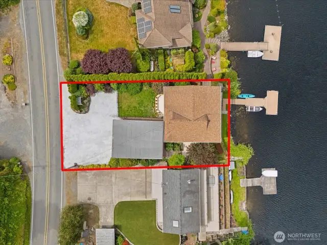 Nice lot with large Driveway, RV Parking & covered Carport for 4 cars +electric car charging port.