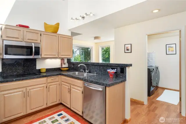 Main floor kitchen