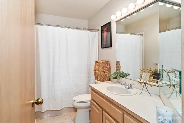 Second full bathroom on the main floor
