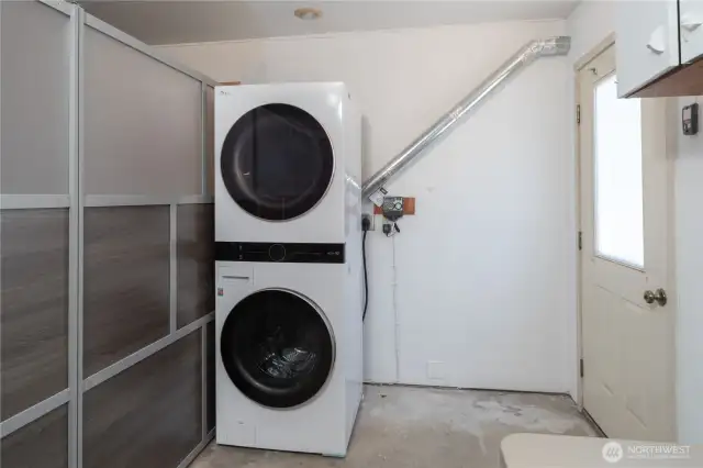 New washer and dryer for the ADU.