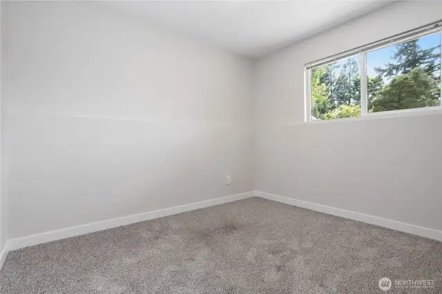 4th bdrm, on lower level