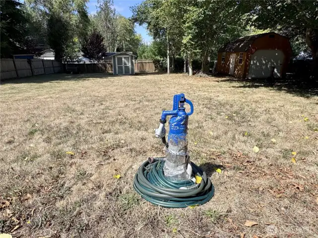 Water, electricity, and propane are on the property. Sewer is available through the Taylor Bay community.