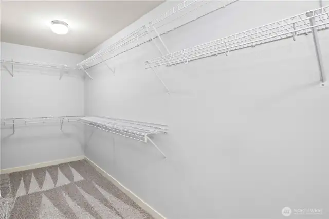Primary Walk In Closet