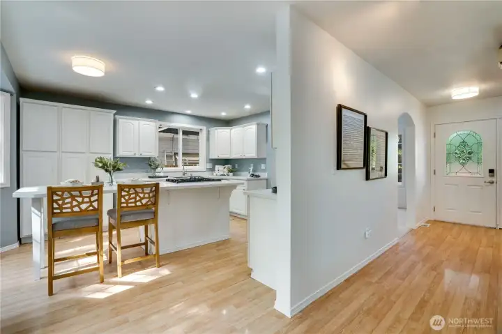 Thoughtfully designed floor plan with easy flow for everyday living