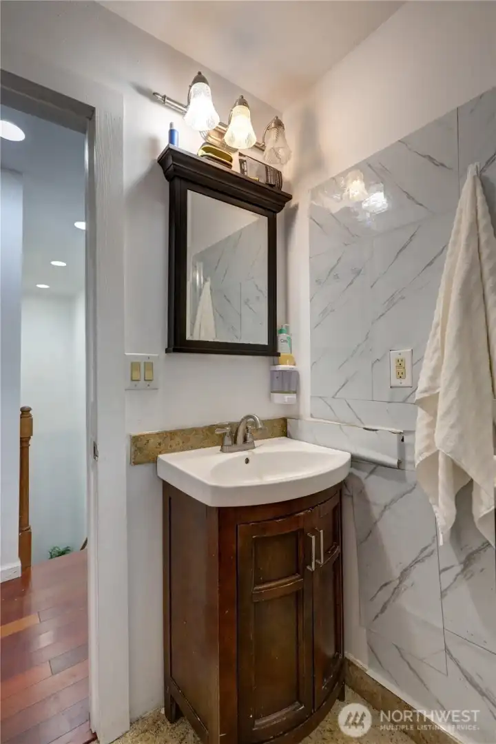 Upstairs bathroom
