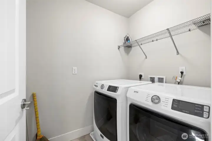 Dedicated Laundry Room