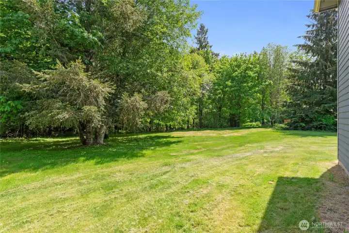 Lots of beautiful outdoor space