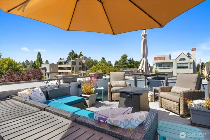 Furniture comes with the listing!