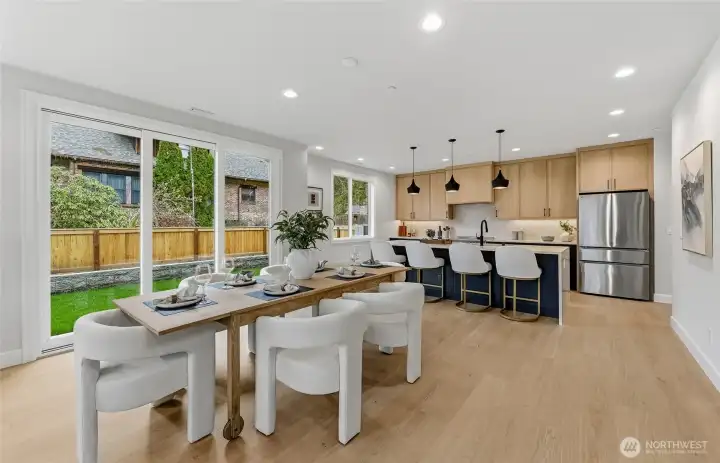 Dining area for your largest of crowds and celebrations