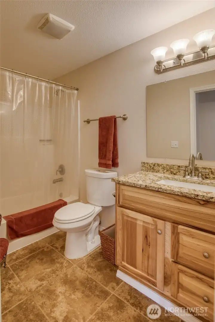 Upper floor main bath.