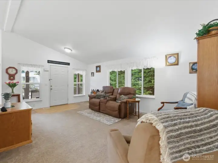 Plenty of windows give tons of natural light!
