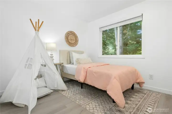 A second main floor bedroom.