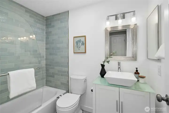 Main floor bathroom