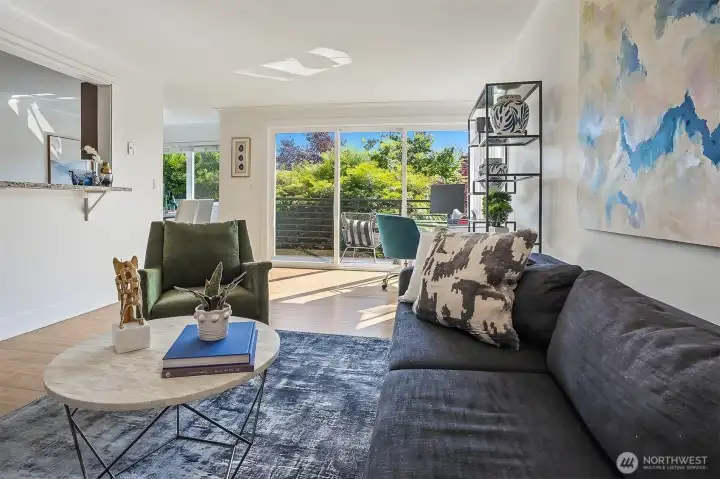 Surrounded by lush greenery this home feels private and secure. Surrounded by lush greenery this home feels private and secure.