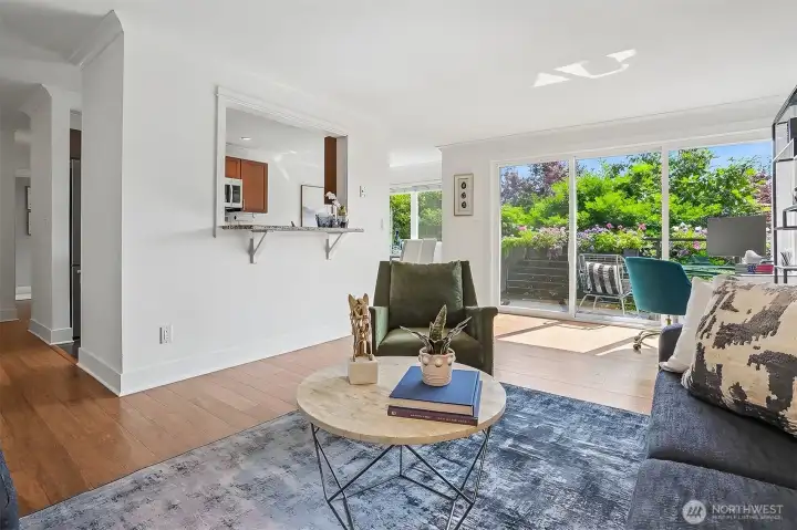 An easy, open flow connects the kitchen, dining, and family room—ideal for everyday living and entertaining. An easy, open flow connects the kitchen, dining, and family room—ideal for everyday living and entertaining.