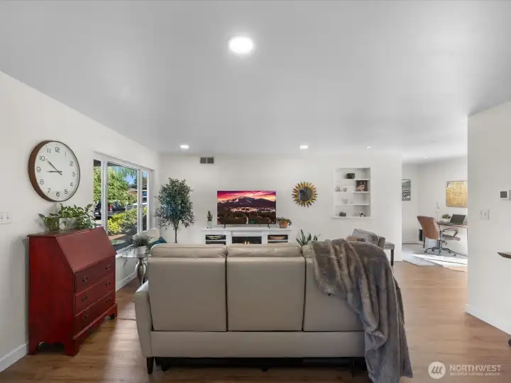 The home lives much larger than its square footage would suggest!
