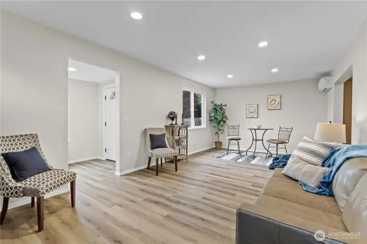 Living Room View from Fireplace