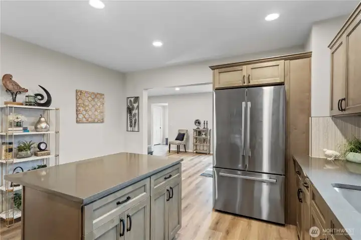 Eat In Island with Room for a Couple of Barstools - So Much Storage in this Kitchen