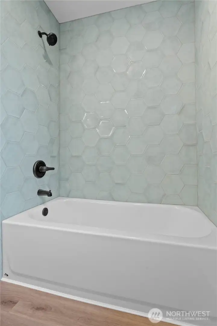 Gorgeous Tile Work in the Primary Bath