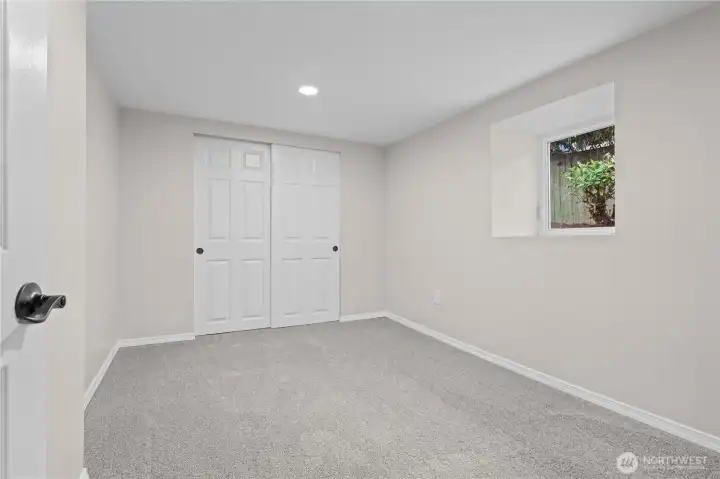 Second Downstairs Bedroom with Egress Window