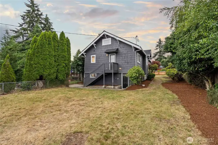 Another View of the Back and Side Yards