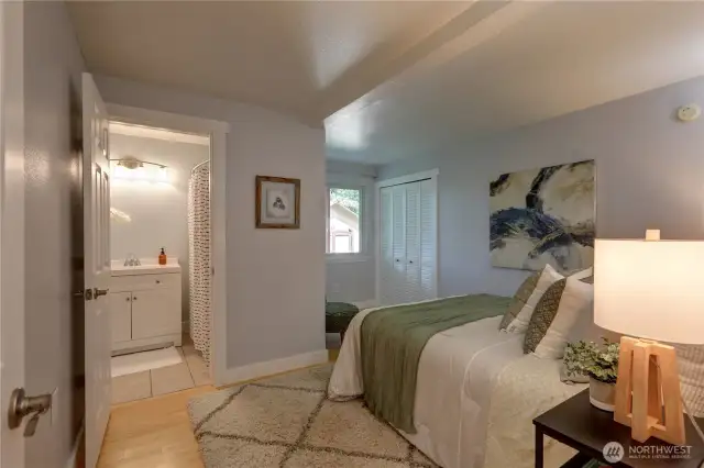 Bedroom on main floor