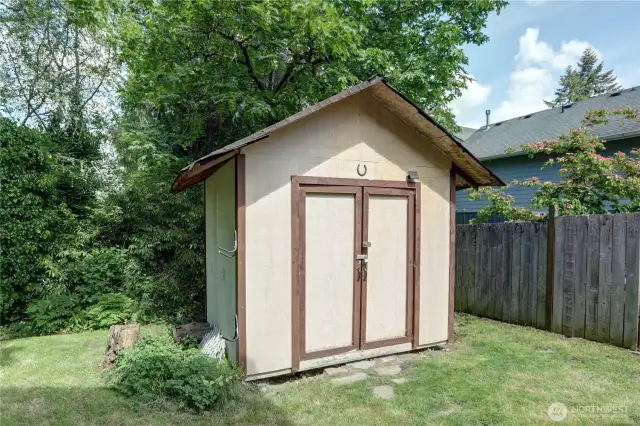 The gardener shed