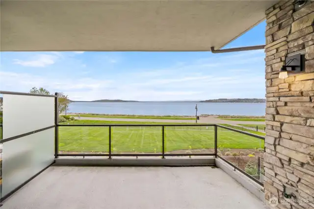 Relax on your own oceanview deck