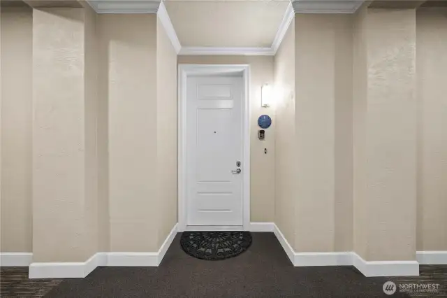 Entry from hall