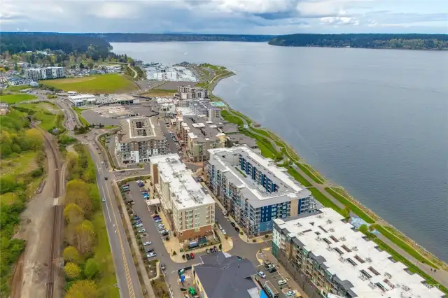 Looking North of the condo