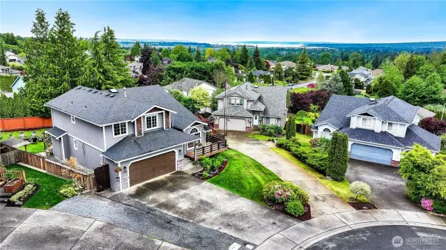 Strategically positioned to maximize the Puget sound views!