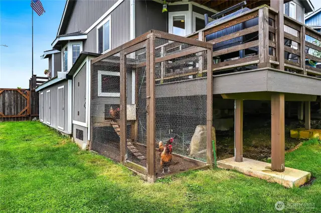 Can even come with chickens!