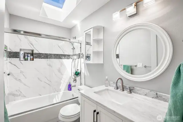 Guest bathroom upstairs