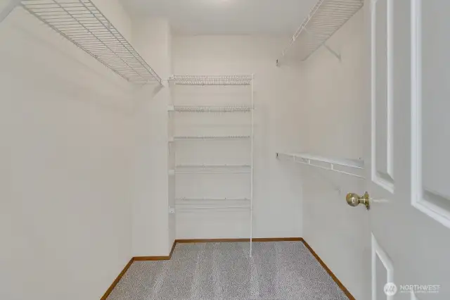 Huge walk in closet