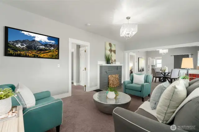 Main level living room.