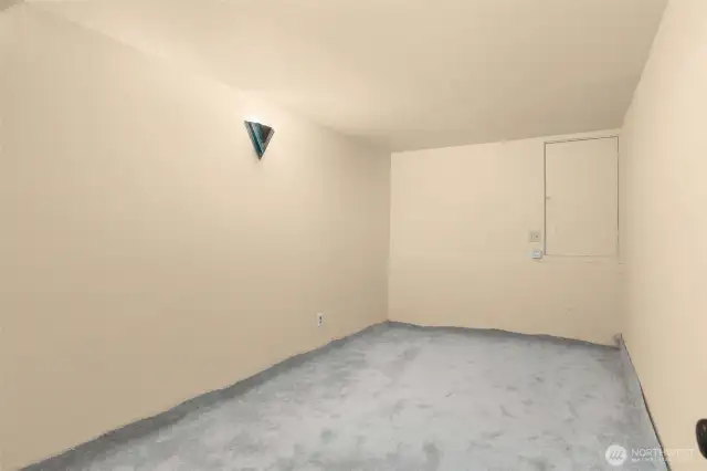 Lower level office (non conforming bedroom)