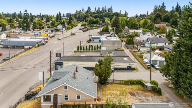 Community street view.