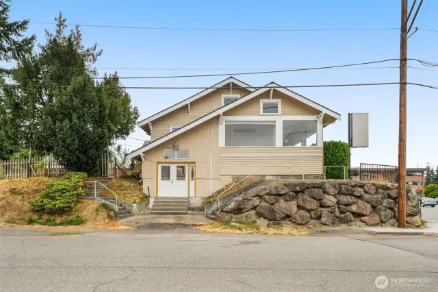 Exterior side elevation of home/structure.
