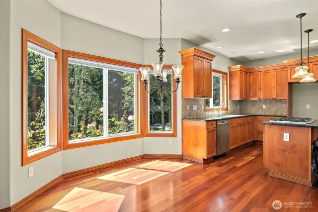 Eat in kitchen space